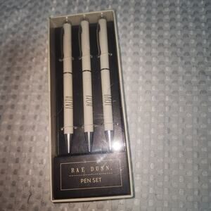 RAE DUNN NWT OFFICE PEN SET FAITH HOPE LOVE